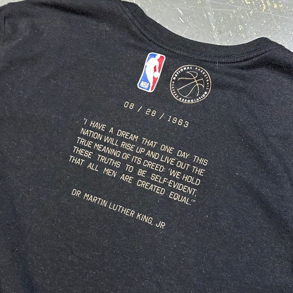 Nike MLK I Have Dream Tee Shirt 561416-00A Medium Martin Luther King - Picture 7 of 9
